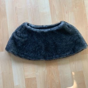 Faux Fur Shrug